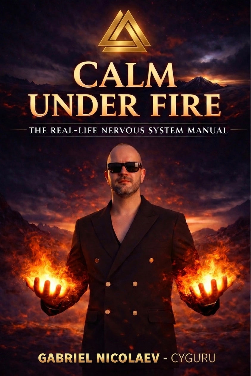 CALM UNDER FIRE — original book cover