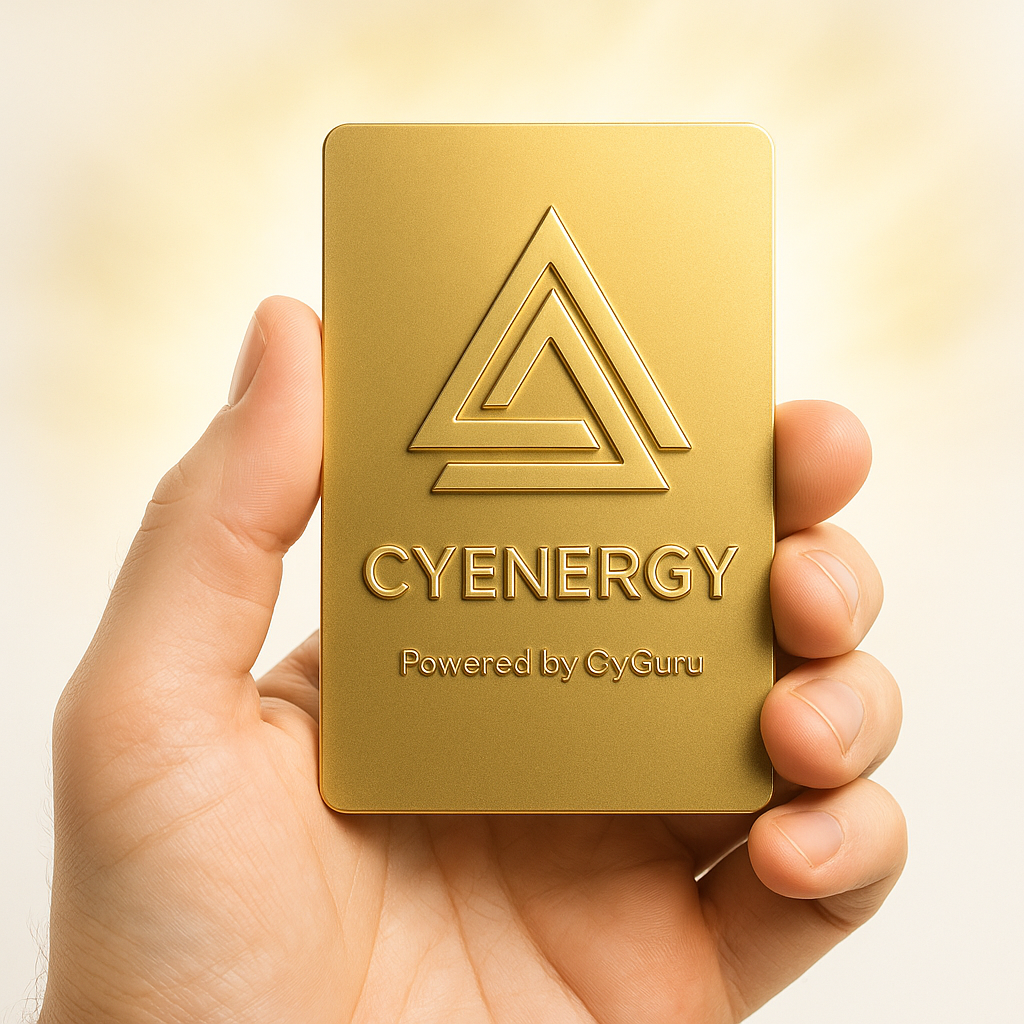 CyEnergy Card β The Power of Vibrational Energy Activated Through NFC