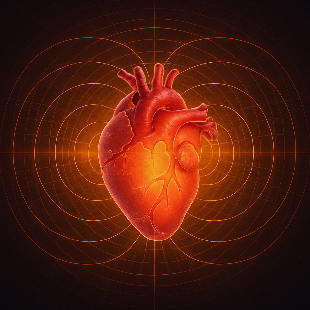 The Heart Field – The Electromagnetic Bridge Between Emotion and Healing
